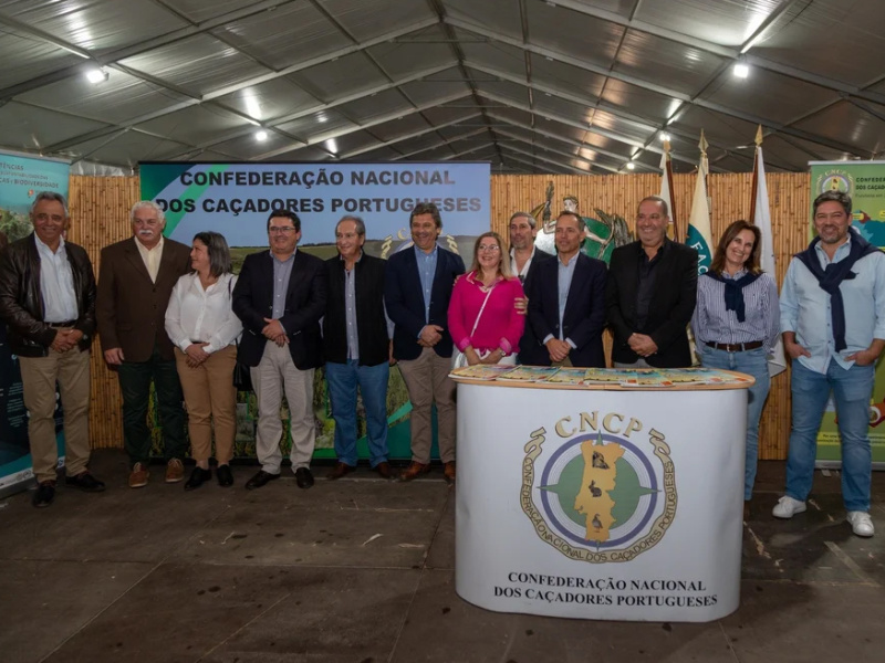 Confederação Nacional de Caçadores Portugueses presente na XIII Feira da perdiz, em Martim Longo, Alcoutim