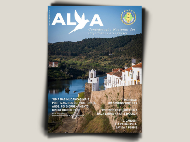 Revista ALVA é a nova publicação da Confederação Nacional dos Caçadores Portugueses