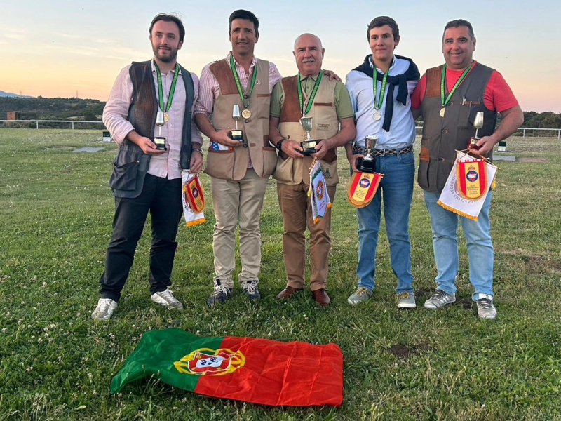 Confederação Nacional dos Caçadores Portugueses sagrou-se campeã mundial de tiro ao voo
