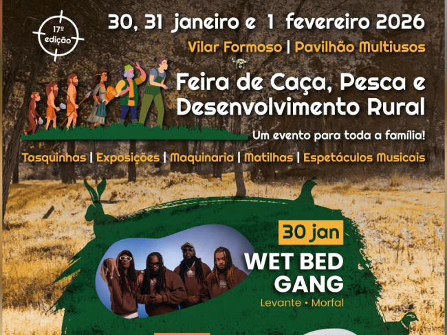 Almeida recebe a 17ª Edição da Feira de Caça, Pesca e Desenvolvimento Rural