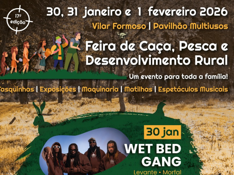 Almeida recebe a 17ª Edição da Feira de Caça, Pesca e Desenvolvimento Rural