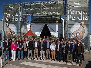Confederação Nacional de Caçadores Portugueses presente na XIII Feira da perdiz, em Martim Longo, Alcoutim