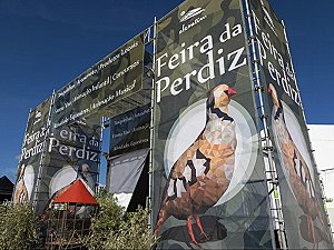 Confederação Nacional de Caçadores Portugueses presente na XIII Feira da perdiz, em Martim Longo, Alcoutim